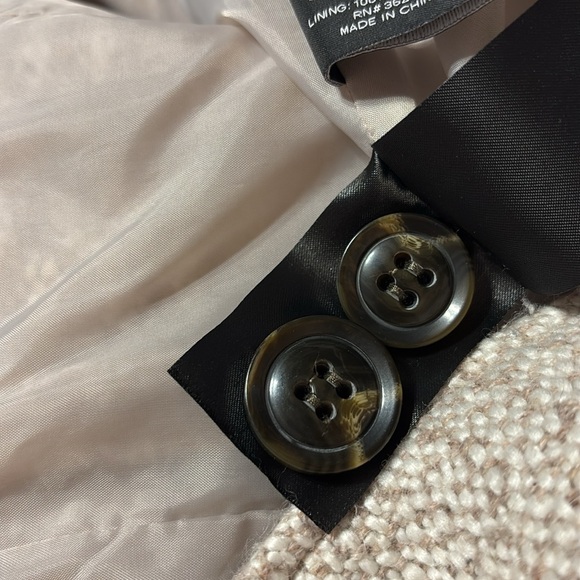 Liz Claiborne Textured Trench Coat in Cream - Picture 11 of 11